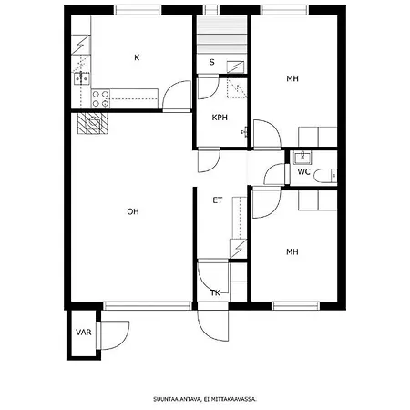 Levi Petsukkarinne 2makuuhuonetta Apartment *